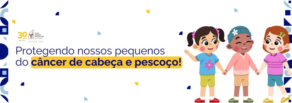 Você sabia que crianças e adolescentes podem ter câncer de cabeça e pescoço? 😟